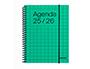 AGENDA ESPIRAL ADDITIO UNIVERSAL MINI SEMANA VISTA 144 PAGINAS TAPA PVC TRANSPARENTE 125X170 MM