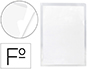 CARPETA DOSSIER UERO PLASTICO Q-CONNECT 180 MC FOLIO TRANSPARENTE