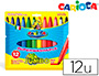 ROTULADOR CARIOCA JUMBO PUNTA GRUESA ESTUCHE DE 12 UNIDADES COLORES SURTIDOS