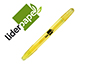 MARCADOR DE CERA GEL LIDERPAPEL FLUORESCENTE COLOR AMARILLO