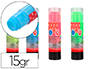 PEGAMENTO LIDERPAPEL EN BARRA 15 GR TRAZO MAGICO COLOR NEON SURTIDO UNIDAD