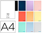 CUADERNO ESPIRAL LIDERPAPEL A4 WONDER TAPA PLASTICO 80H 90 GR LISO COLORES SURTIDOS