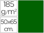 CARTULINA GUARRO VERDE BILLAR 50X65 CM 185 GR