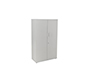 ARMARIO ROCADA CON CUATRO ESTANTES Y DOS PUERTAS SERIE STORE 156X90X45 CM ACABADO AN02 GRIS/GRIS