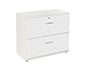 ARMARIO ROCADA CON DOS CAJONES SERIE STORE 78X90X45 CM ACABADO AW04 BLANCO/BLANCO