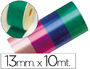 CINTA FANTASIA 10 MT X 13 MM VERDE
