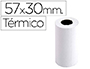 ROLLO SUMADORA EXACOMPTA TERMICO 57 MM X 30 MM 55 G/M2 SIN BISFENOL A