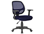 SILLA GIRATORIA Q-CONNECT RESPALDO MEDIO REGULABLE EN ALTURA 870+120MM ALTO 550MM ANCHO 590MM PROFUNDIDAD