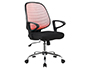 SILLA GIRATORIA Q-CONNECT BASE METAL REGULABLE EN ALTURA 920+80MM ALTO 600MM ANCHO 580MM PROFUNDIDAD ROJO
