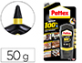 PEGAMENTO PATTEX UNIVERSAL INGREDIENTES ACTIVOS 100% SIN DISOLVENTES BOTELLA 50 G