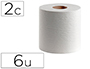 PAPEL SECAMANOS DAHI 2 CAPAS CELULOSA GOFRADA 195 MM X 145 MT PAQUETE DE 6 ROLLOS