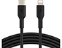 CABLE BELKIN CAA003BT1MBK USB-C A LIGHTNING BOOST CHARGE LONGITUD 1 M COLOR NEGRO
