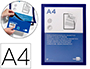 MARCO PORTA ANUNCIOS LIDERPAPEL MAGNETICO DIN A4 DORSO ADHESIVO REMOVIBLE COLOR AZUL