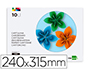 BLOC TRABAJOS MANUALES LIDERPAPEL CARTULINA 240X315MM 10 HOJAS 5 COLORES NEON + 5 COLORES INTENSOS