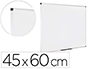 PIZARRA BLANCA BI-OFFICE EARTH LACADA MAGNETICA MARCO DE ALUMINIO 450X600 MM