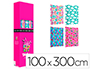 PAPEL DE REGALO BASIKA INFANTIL ROLLO ANCHO 1 M LONGITUD 3 MT DISEOS SURTIDOS