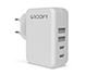 CARGADOR DE PARED GROOVY 2 USB + 2 USB-C 4.8A COLOR BLANCO