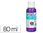 PINTURA ACRILICA LIDERPAPEL BOTE DE 80 ML VIOLETA