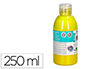 PINTURA ACRILICA LIDERPAPEL BOTE DE 250 ML AMARILLO