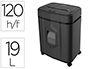 DESTRUCTORA DE DOCUMENTOS Q-CONNECT CAPACIDAD DE CORTE 120 H AUTO / 10 H MANUAL DESTRUYE GRAPAS CLIPS Y