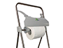 PORTABOBINA BUZNL GREENSOURCE TRIPODE SUELO ABS RECICLADO CON SIERRA DE CORTE PARA BOBINAS PAPEL CELULOSA