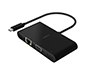 ADAPTADOR BELKIN AVC004BTBK USB-C A USB-A 3.0 ETHERNET VGA Y HDMI (4K) + CARGA 100W COLOR NEGRO