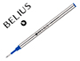 RECAMBIO ROLLER BELIUS AZUL 0,7 MM CAJA 3 UNIDADES