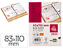 BLOC BUFETE LIDERPAPEL 2024 80X110 MM PAPEL 60 GR TEXTO EN CATALAN