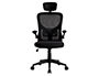 SILLA Q-CONNECT ERGONOMICA PAL ERMO MALLA BASE NYLON ALT MAX 1300 ANC 610 PROF 600 RUEDAS PREMIUM COLOR NEGRO