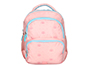 MOCHILA ESCOLAR LIDERPAPEL MULTIBOLSILLO INFANTIL ROSA RAINBOWS 350X110X270 MM