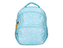 MOCHILA ESCOLAR LIDERPAPEL MULTIBOLSILLO INFANTIL AZUL FLOWERS 350X110X270 MM