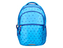 MOCHILA ESCOLAR LIDERPAPEL MULTIBOLSILLO PARA PORTATIL AZUL CRUCES 450X145X300 MM
