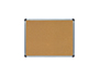 PIZARRA CORCHO ROCADA MARCO ALUMINIO CON CANTONERAS 45X60 CM