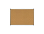 PIZARRA CORCHO ROCADA MARCO ALUMINIO CON CANTONERAS 60X90 CM