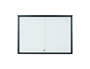 VITRINA DE ANUNCIOS BI-OFFICE 10 A4 MAGNETICA PARA INTERIOR SLIM ANTRACITA 1135X39X649 MM