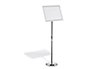 ATRIL DE SUELO DURABLE MARCO ALUMINIO DIN A3 VERTICAL / HORIZONTAL ALTURA AJUSTABLE 86 A 129 CM