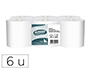 PAPEL SECAMANOS AMOOS INDUSTRIAL 2 CAPAS 32G/M2 BLANCO 90 MT PAQUETE DE 6 ROLLOS
