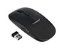 RATON Q-CONNECT OPTICO INALAMBRICO SILENCIOSO DPI 800/1200/1600 PILAS AAA NEGRO