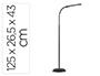LAMPARA DE PIE MAUL LED PIRRO ALUMINIO COLOR NEGRO 1250X265X430 MM