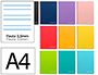 CUADERNO ESPIRAL LIDERPAPEL A4 WITTY TAPA DURA 80H 90GR RAYADO MONTESSORI 3,5MM COLORES SURTIDOS