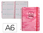 AGENDA ESCOLAR LIDERPAPEL 25-26 TEENS PATTERNS ABSTRACT PATTERN SEMANA VISTA A6 BILINGUE PAPEL FSC 80 GR
