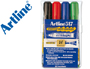 ROTULADOR ARTLINE PIZARRA EK-517/4 PUNTA REDONDA 2 MM BOLSA DE 4 ROTULADORES
