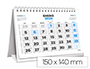 CALENDARIO ESPIRAL TRIANGULAR LIDERPAPEL DE SOBREMESA SERIE CLASICO 2026 14X15 CM PAPEL 128 GR