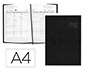 LIBRO DE RESERVAS LIDERPAPEL 2026 DIN A4 DOS PAGINAS DIA 752 PAGINAS PAPEL BLANCO 70 GR