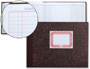 LIBRO CARTONE CUARTO APAISADO 100 HOJAS CAJA ENTRADA Y SALIDA