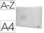 CARPETA LIDERPAPEL CLASIFICADOR FUELLE 32114 POLIPROPILENO DIN A4 INCOLORA 13 DEPARTAMENTOS