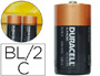 PILA DURACELL ALCALINA PLUS C BLISTER DE 2 UNIDADES