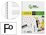 BLOC MUSICA LIDERPAPEL PENTAGRAMA 3MM FOLIO 20 HOJAS 100G/M2