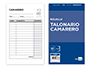 TALONARIO LIDERPAPEL CAMARERO BOLSILLO ORIGINAL Y COPIA T250