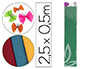 PAPEL CRESPON LIDERPAPEL 50 CM X 2.5M 34G/M2 VERDE